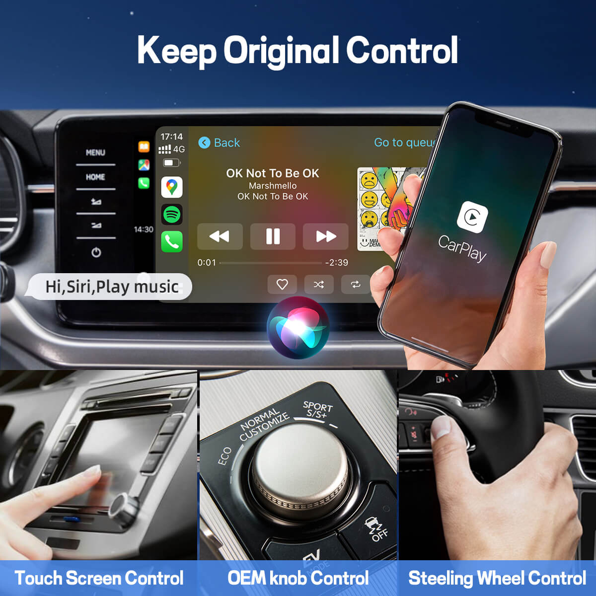 U2AIR Pro – محول CarPlay لاسلكي