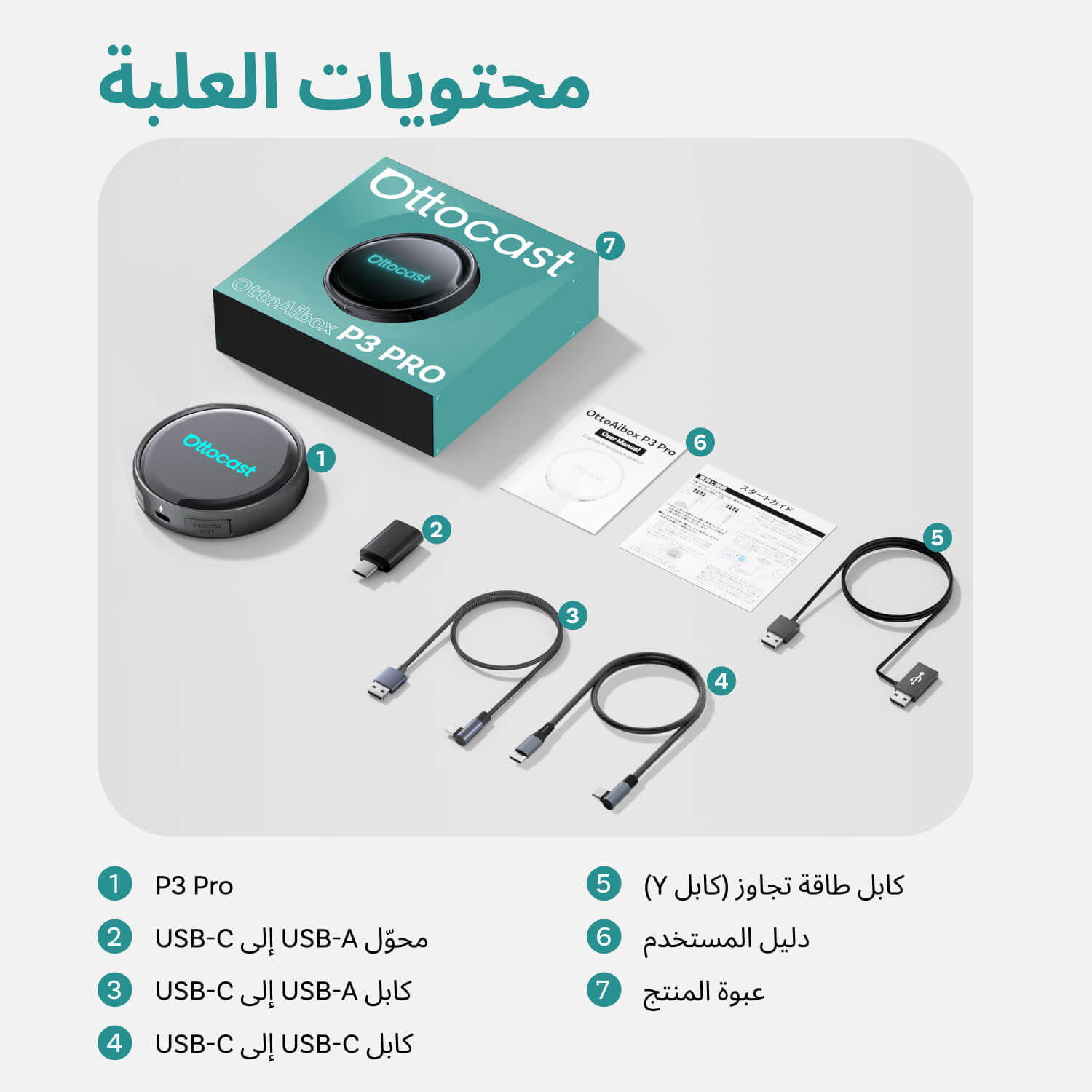 OttoAibox P3 Pro – صندوق CarPlay ذكي