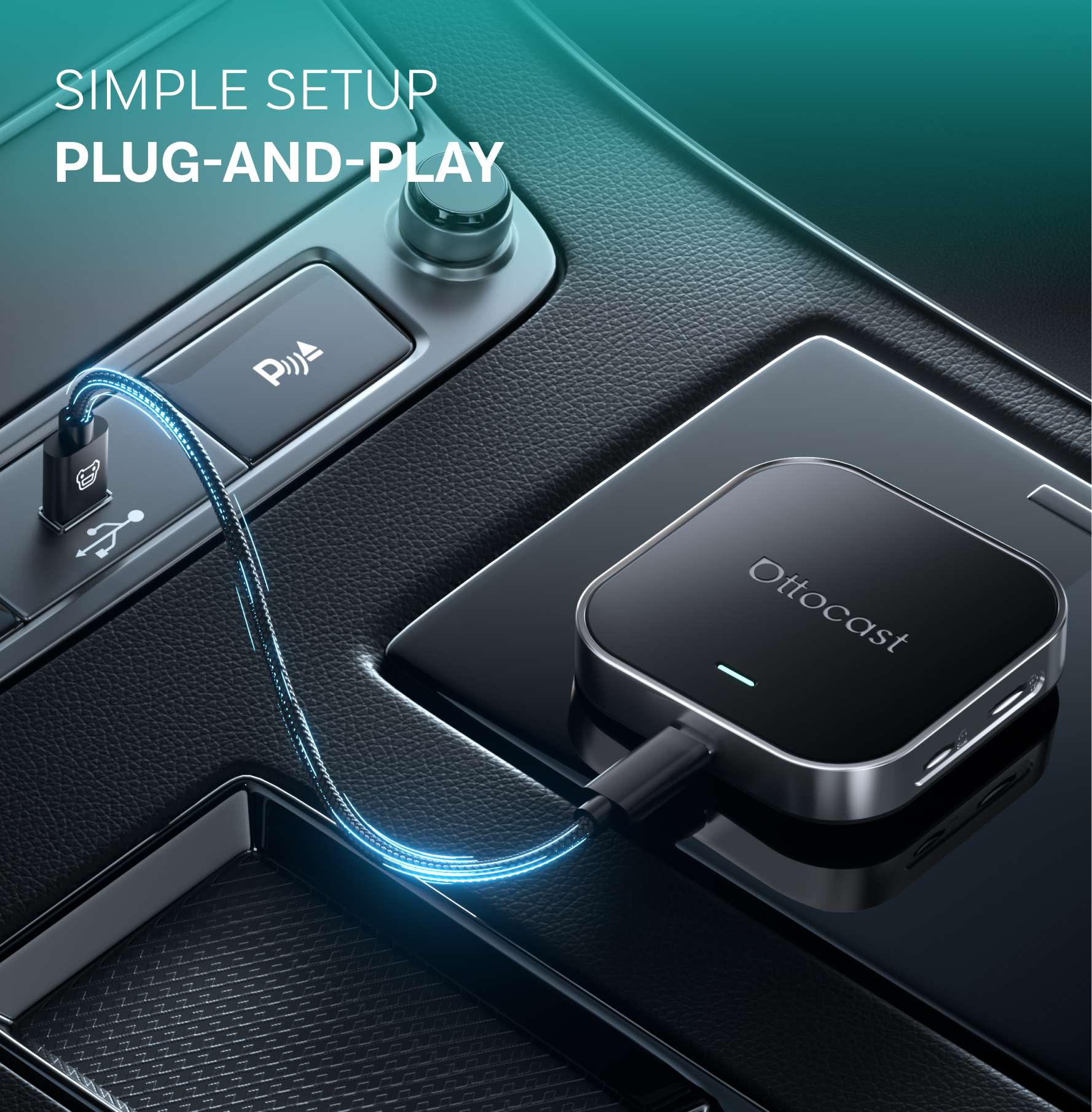 OttoAibox E2 – صندوق CarPlay ذكي