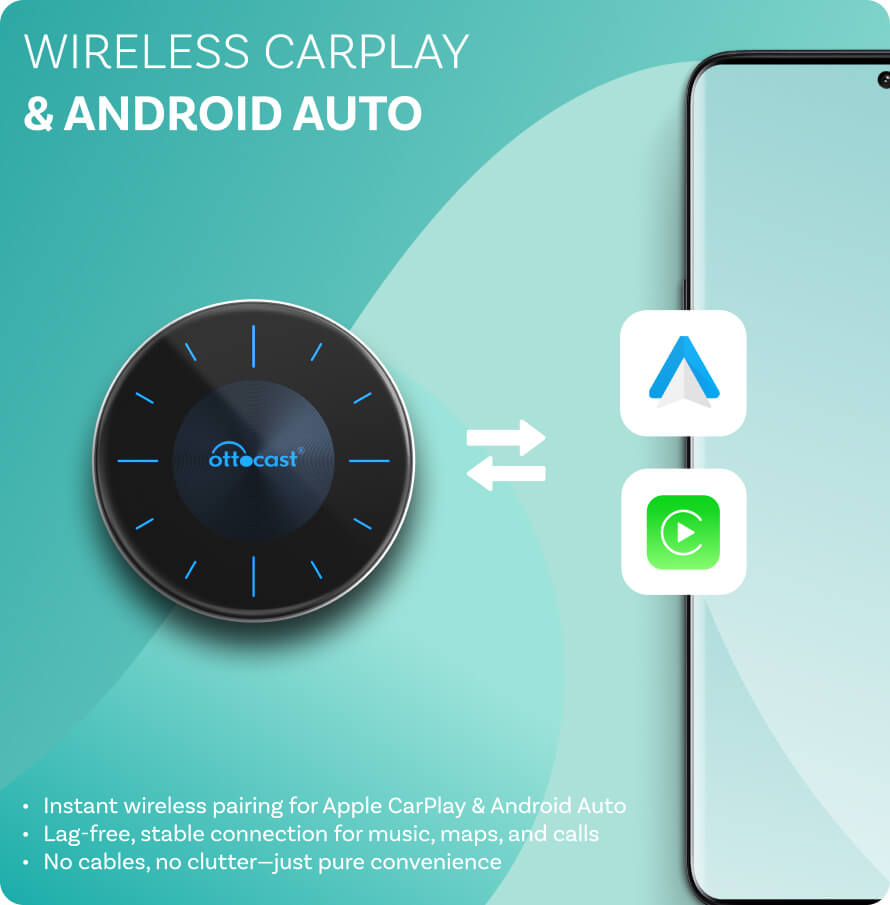 OttoAibox P3 – صندوق CarPlay ذكي