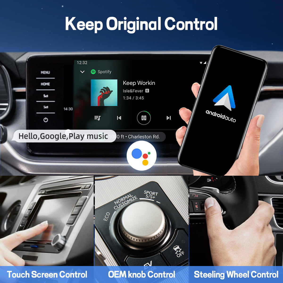 A2Air Pro – محول Android Auto لاسلكي