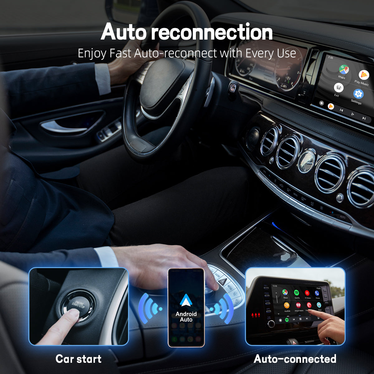 A2Air Pro – محول Android Auto لاسلكي