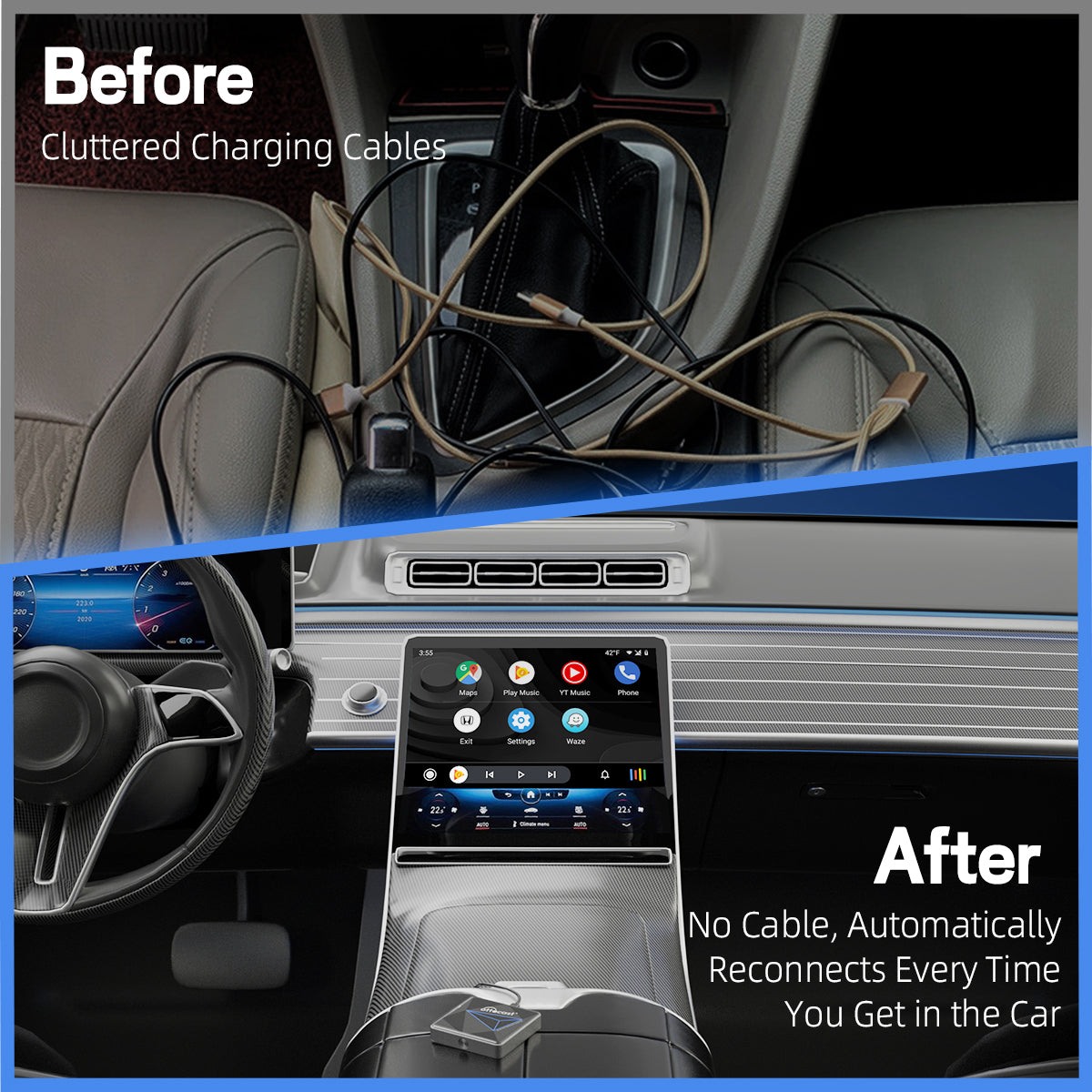 A2Air Pro – محول Android Auto لاسلكي
