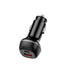 شاحن سيارة سريع بمنفذي USB-C و USB-A