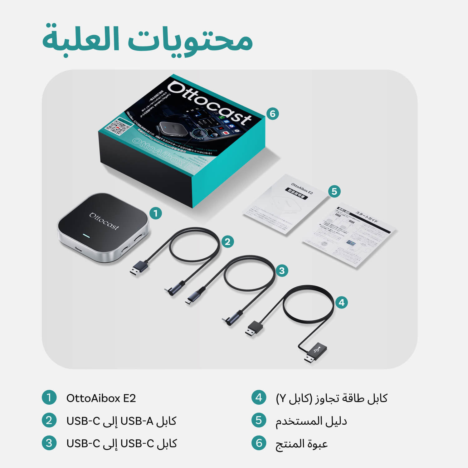 OttoAibox E2 – صندوق CarPlay ذكي