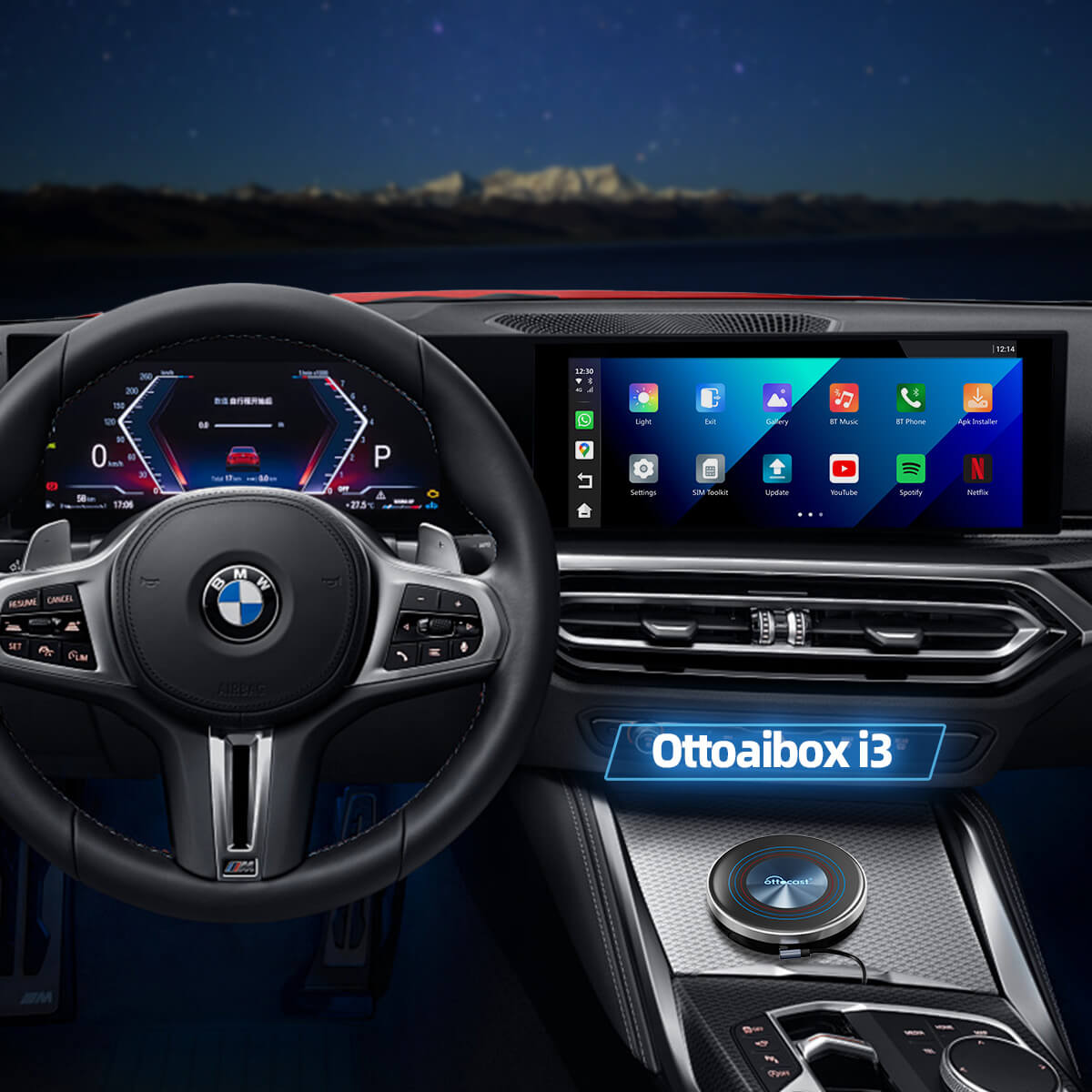(عرض خاص اليوم — خصم 20٪) OttoAibox i3 BMW – صندوق CarPlay ذكي يعمل بالذكاء الاصطناعي