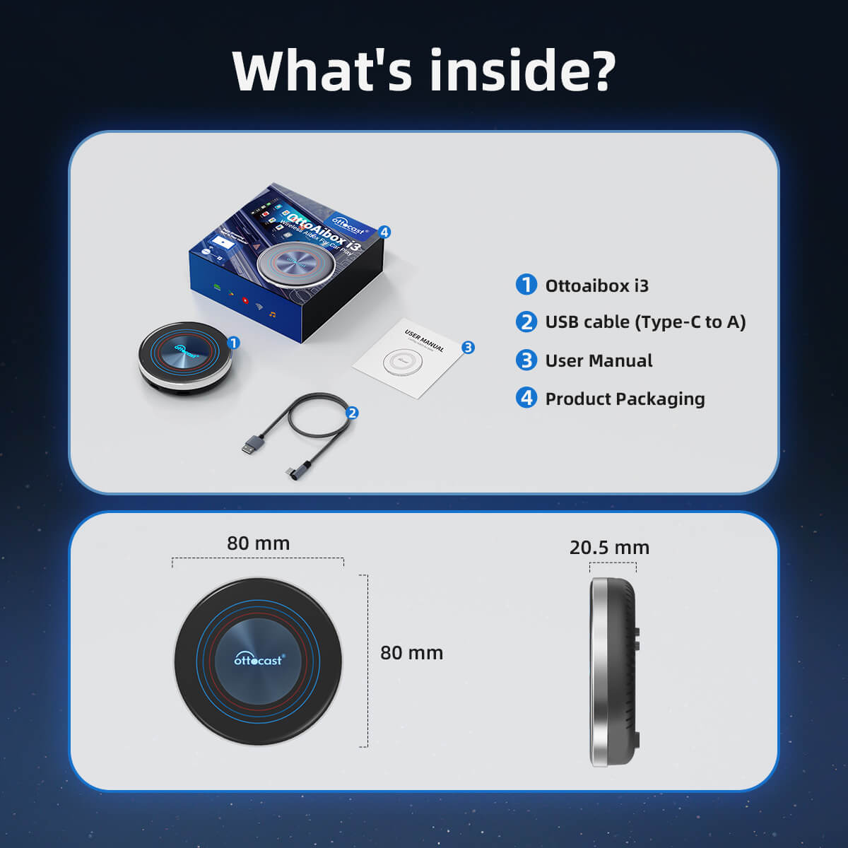 OttoAibox i3 – صندوق CarPlay ذكي لسيارات BMW