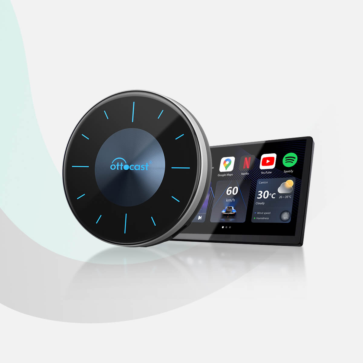 OttoAibox P3 – صندوق CarPlay ذكي