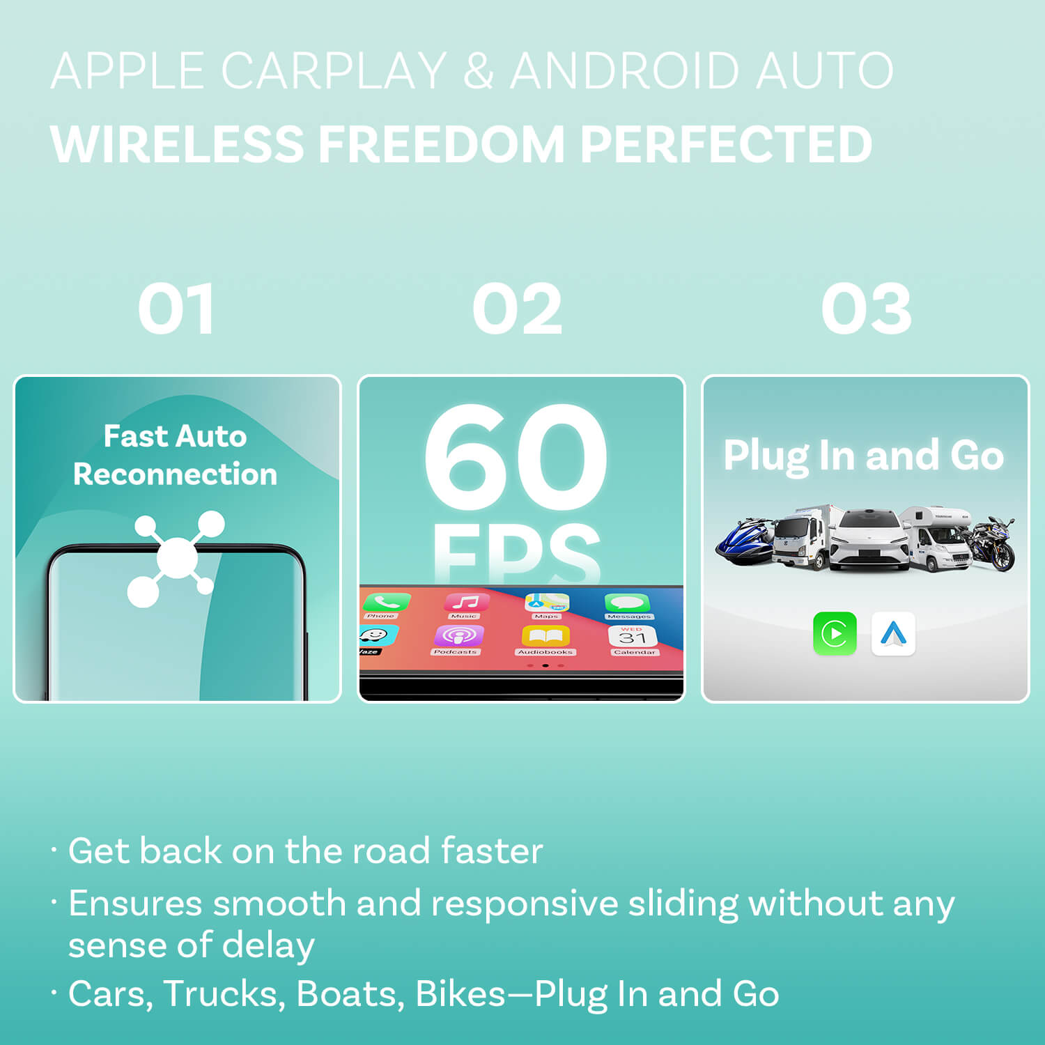 ScreenFlow Portable Car Display Screen